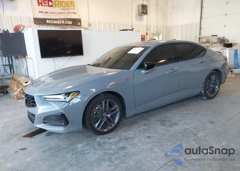 2025 Acura Tlx A-Spec Package from USA, damaged, VIN 19UUB6F56SA004151